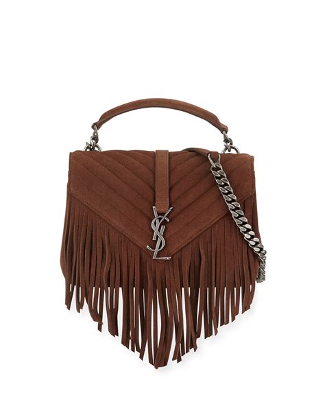 yves saint laurent fringe bag|yves saint laurent handtassen.